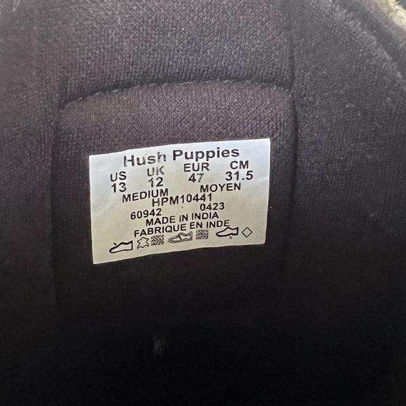 Hush Puppies Men’s Jenson Boots Classic Comfort Leather in Olive Green, size 13 - Picture 7 of 12